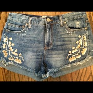 Free People Denim Shorts